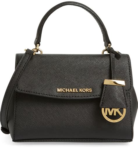 are michael kors purses leather|michael kors purse with pockets.